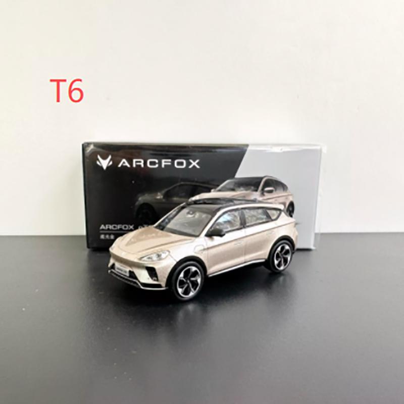 Original 1:64 Scale T5 S5 T6 S6 Alloy Simulation Car Model Classic Adult Collection Static Display