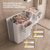 Wall Mounted Laundry Basket Foldable Storage Bag New Storage Basket