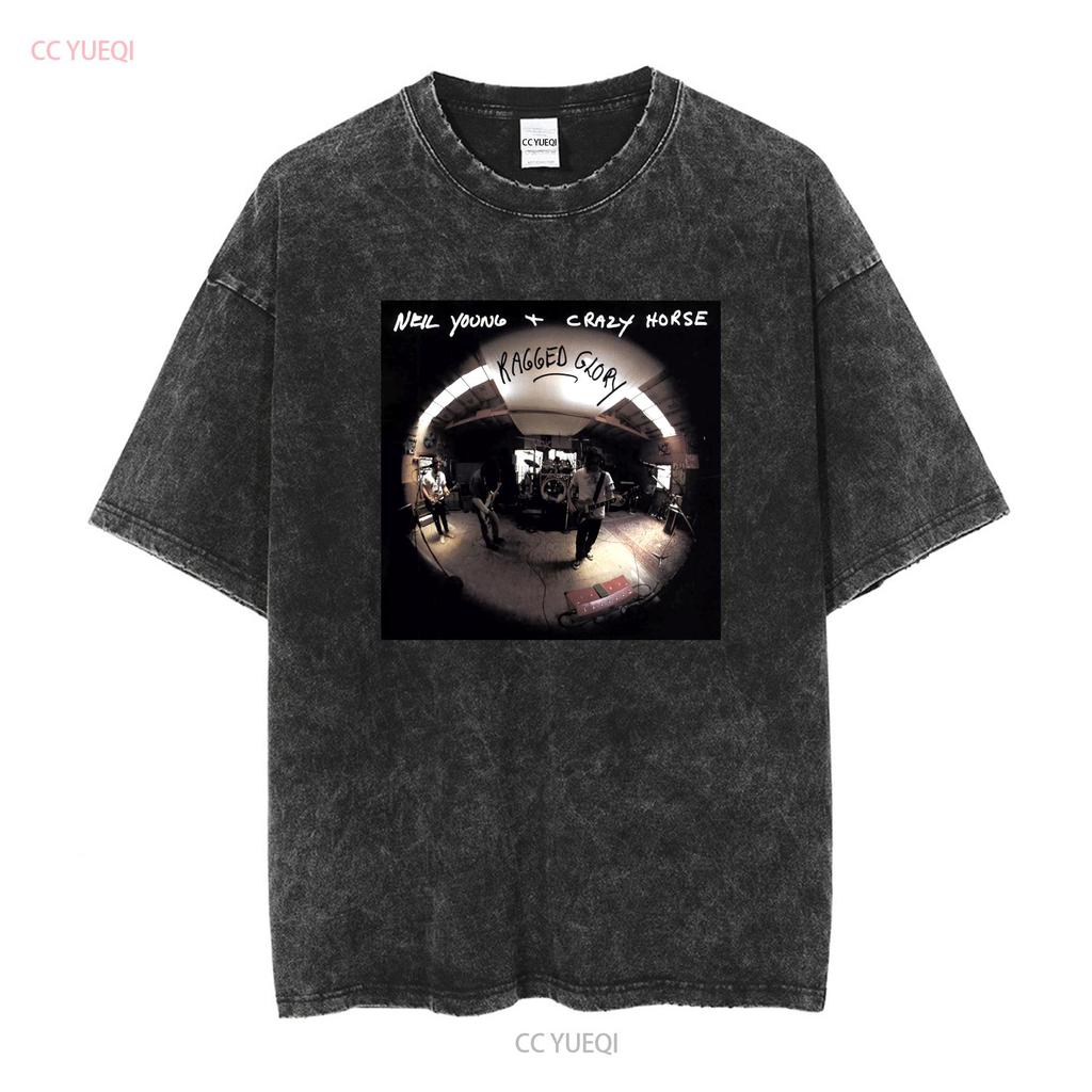 RAGGED GLORY Neil Young Crazy Horse T Shirt America USA Canada Music Garage Rock Grunge Rare Vinyl Cover Original Man Woman