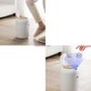 Non-slip Footbed Garbage Bin 9.5L/10L Automatic Sensors Wastebasket Trash Can for Kitchen Living Room Office Decor HX6C