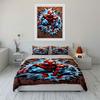 Spider-Man and Brick Wall. Bedding Sets Duvet Cover Sets Duvet Covers Pillowcases(1 * Duvet Cover 2 * Pillowcases Without Duvet Insert)