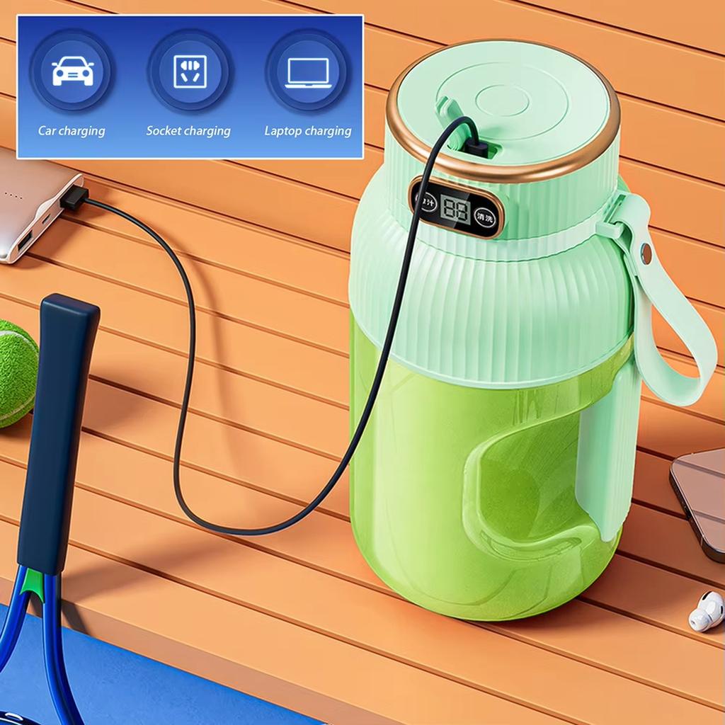 Portable Wireless Juicer Cup Large Capacity Electric Juicer Bottle for Ice Blending