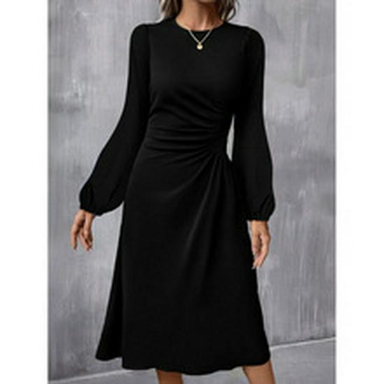2025 Summer Sleeveless V-Neck Back Zip Elegant Long Dress for Women