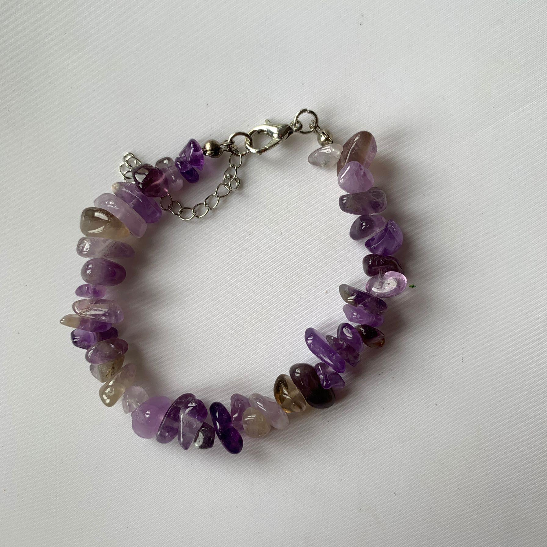 

Семицветный чокер из натурального дробленого камня и кристаллов - Ожерелье в пляжном стиле для весны/лета