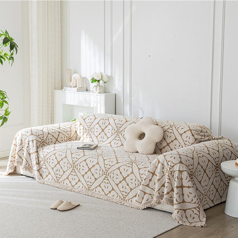 Nordic Style Autumn and Winter Sofa Towel High-Grade Sofa Cover Cloth Four Seasons Universal Anti-Scratching Sofa Cover Sofa Cover