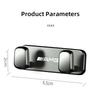 TFHM4 Car Logo Double Hooks Storage Hanging Holder Accessories For Mercedes Benz AMG A B C E G CLA W211 W203 W204 W210 W124 W206