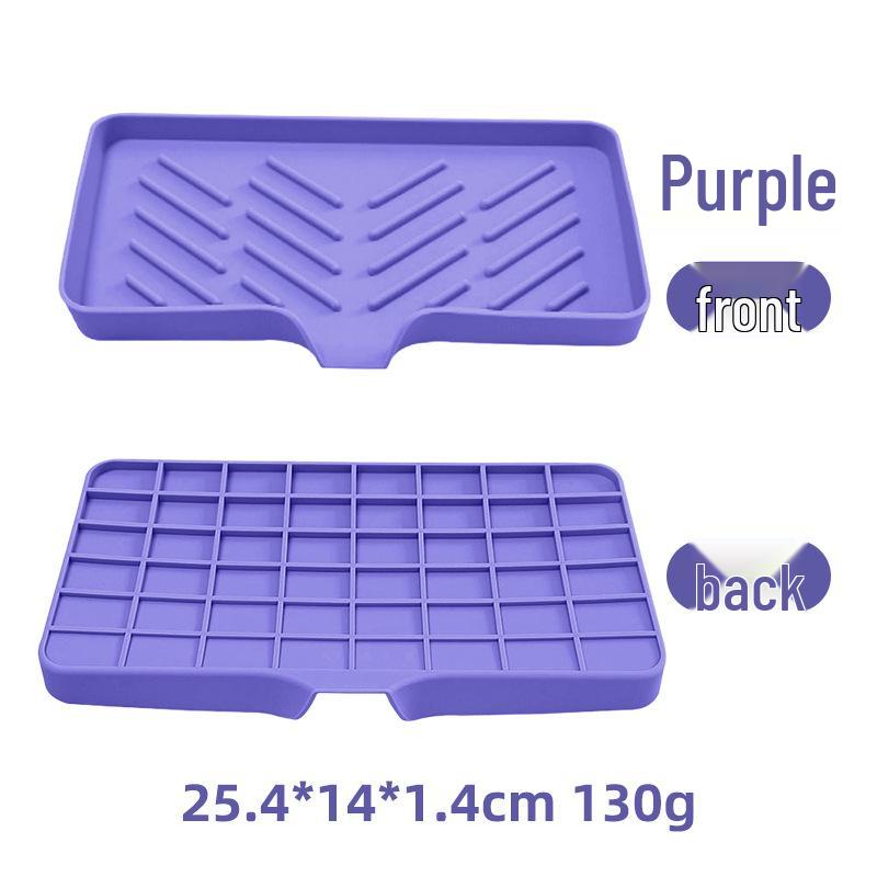 Silikon-Seifenschale im japanischen Stil: Kreatives Ablaufrinnen-Aufbewahrungsfach für Bad und Küche