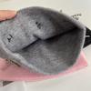 Bow Knitted Wool Hat Women's Autumn and Winter Fashion Warm Versatile Cold Hat