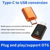 Elough 10A Usb Type C To Usb A Adapter Usb 3.0To Type C Otg Converter Connector For Macbook Ipad Huawei Xiaomi Samsung