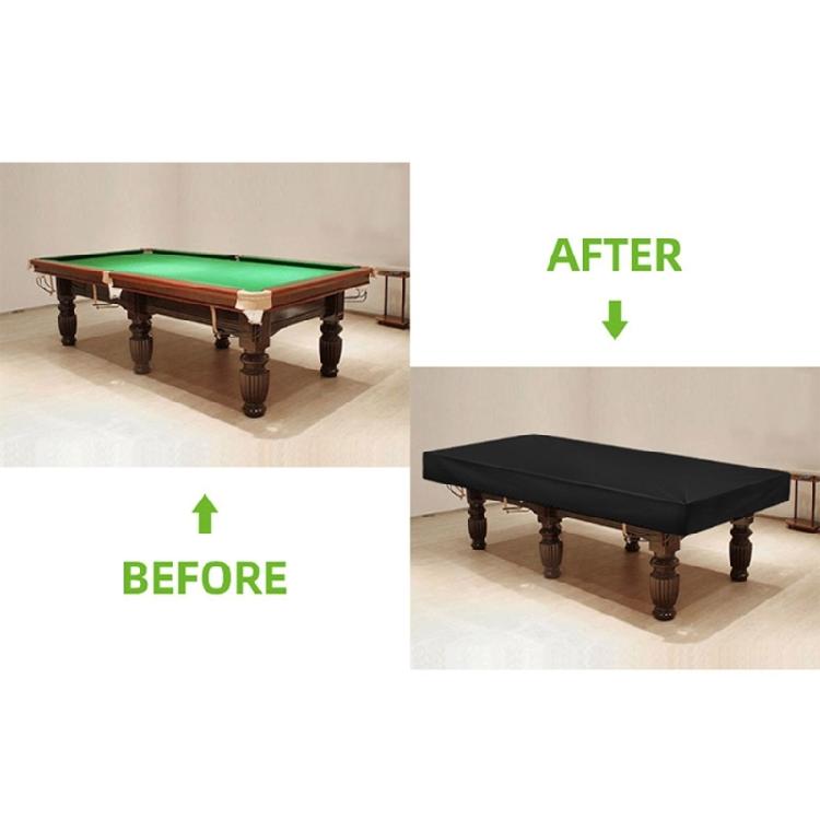 Billiard Table Cover with Drawstrings Waterproofs Oxfords Cloth Pool Table Cover Pool Table Dust Protections Cover