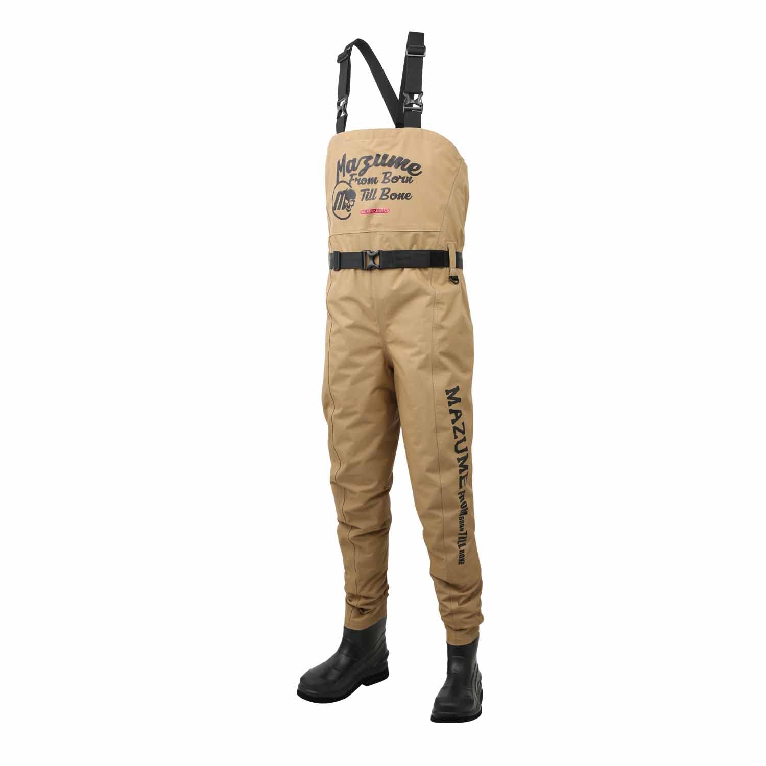 

Вейдерсы Mazume Game Waders Tide Mania и Heel Tan LL Версия 2 (Фетровые шипы/Только носок) MZBF-652-03