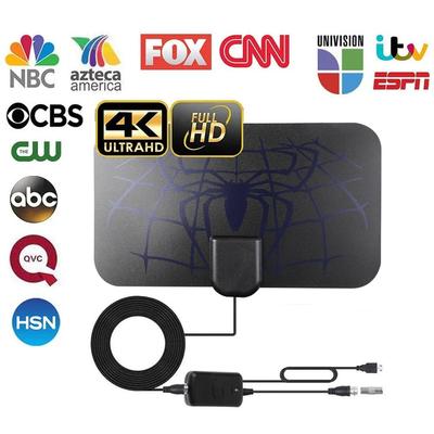 8K 4KDVB-T2 HD Digital TV Antenna Smart Signal Receiver TV Signal Booster with Amplifier Indoor TV Free Channel