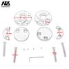 Motorcycle Rear Wheel Axle Caps Frame Hole Covers Fork End Protectors for Z1000/Z1000SX/Ninja 1000 2010-