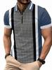Cross-border 2025 New Amazon European and American Fashion Trends Casual Versatile Short-sleeved Button POLO Shirt 3D Printing