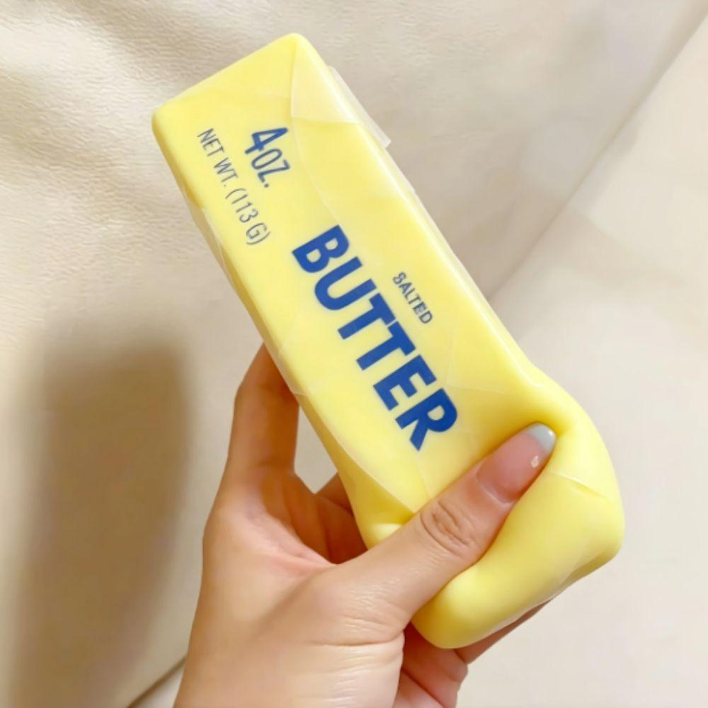 Sensorisches Fidget Slow Rebound Spielzeug Geräusch Knusprige Butterriegel Spielzeug Butterstick Squishy Erwachsener Kinder