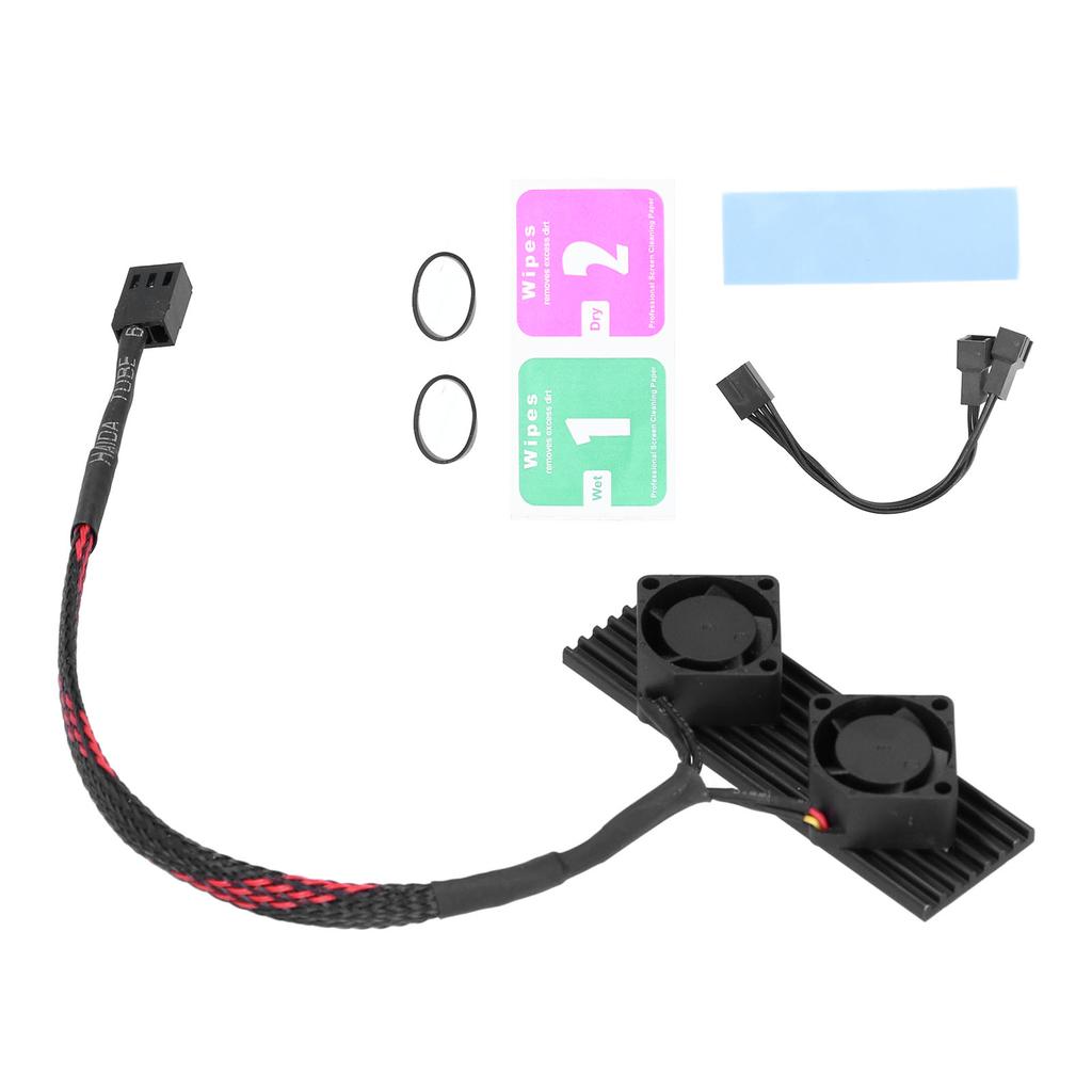 Heat Sink with Cooling Fan SolidState Radiators for Desktop Computers Ngff Nvme SATA3