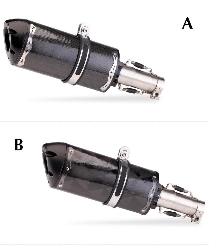 Genuine Carbon Fiber Mid-Pipe for Yamaha YZF-R6 (2006-2021), Direct Bolt-On Modification