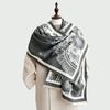 New Autumn and Winter Warm Thickened Imitation Cashmere Scarf Women Dignified Atmosphere Air Conditioning Shawl Scarf