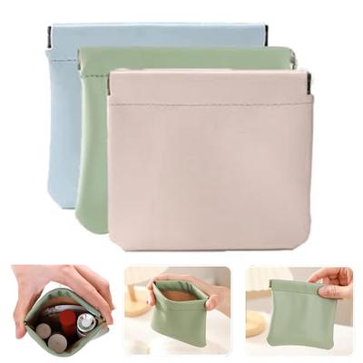 3-teilige tragbare Aufbewahrungstasche, leichte Make-up-Tasche mit Druckknopfverschluss, vielseitige Kosmetiktasche
