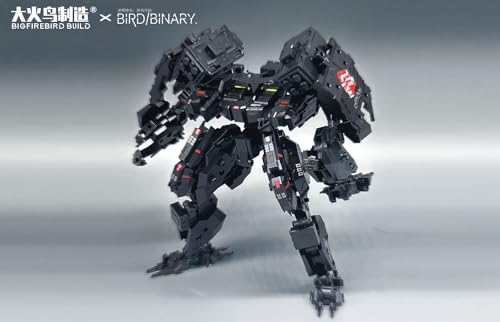 BIGFIREBIRD BUILD "Bird Binary" Tiger Hunt TYPE ALPHA Smokey Tiger [Gun Power & Black Cat 2-Piece Set] PVC & Alloy Painted Movable Figure