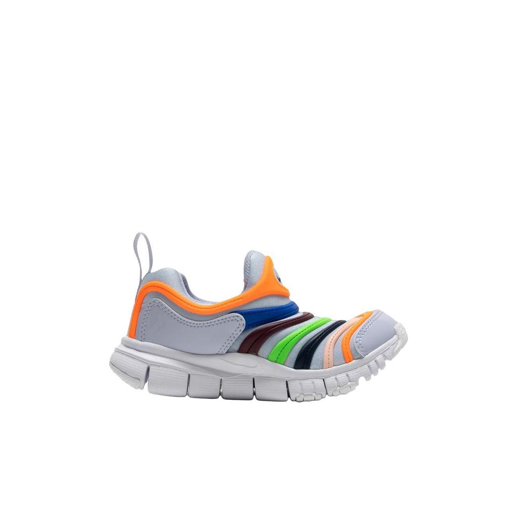 Nike Dynamo Free Comfortable Fashion Durable Breathable Low-Top Casual Shoes Kids sneaker Gray 343738-032