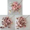 Artificial Orchid Decor Wedding Hall With Silk Fabric For Home And Event Decor