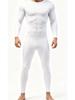 Men's Winter Fitness Set: Quick-Dry, Velvet-Lined Long Sleeve & Pants for Running and Training
