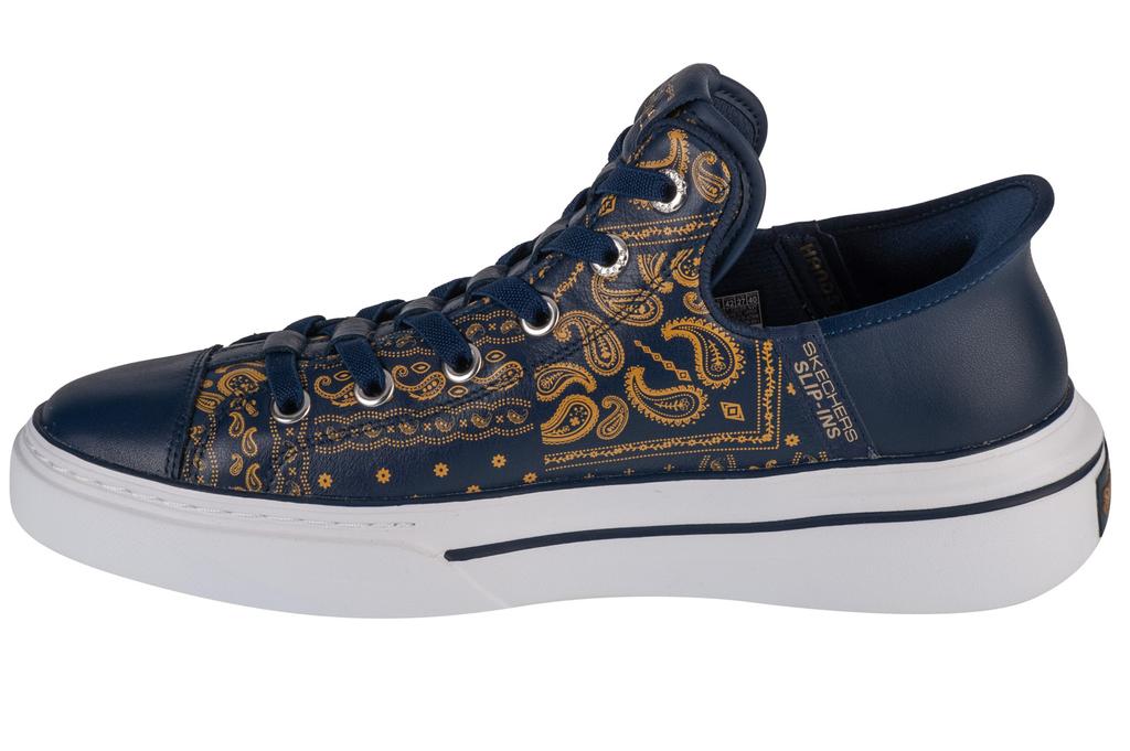 Skechers Slip-Ins Snoop One - Double G, marineblaue Herren-Sneaker