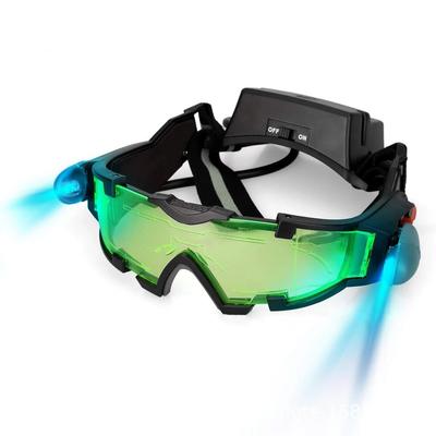 Brýle pro noční vidění Venkovní noční sporty LED světelné brýle Větruodolné Prachotěsné Brýle pro noční misi Pro závodní cyklistiku Lov