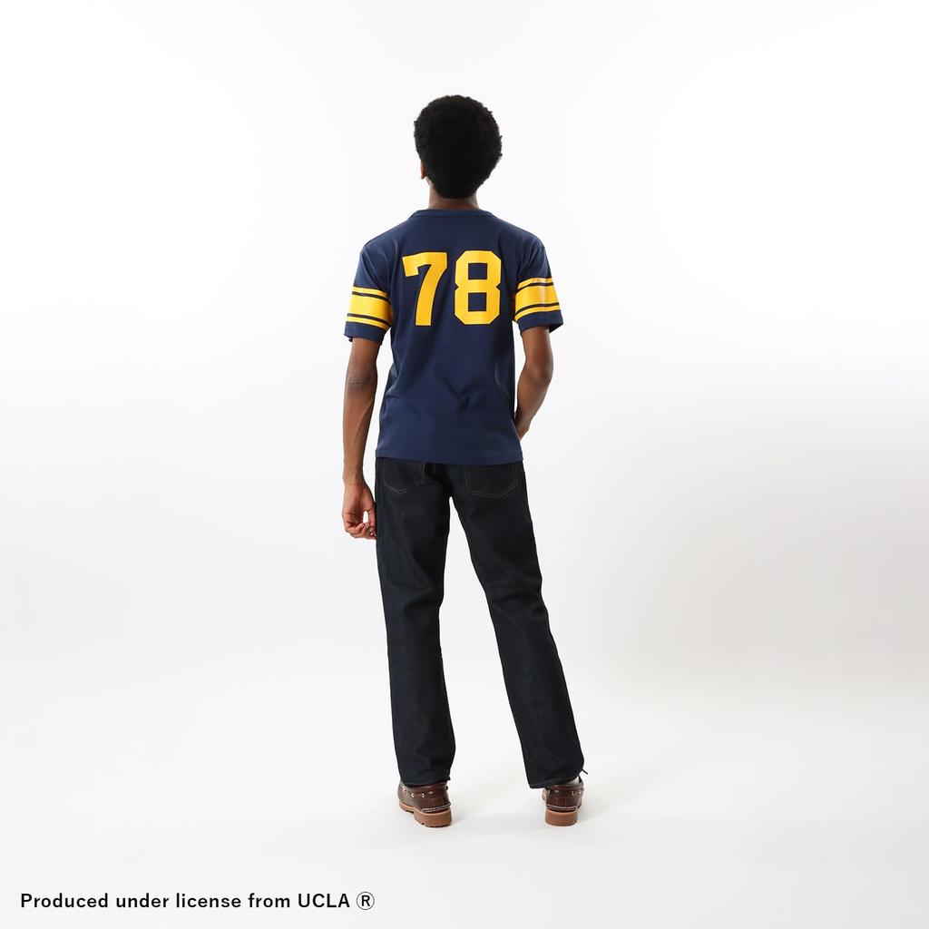 Champion True To Archive Size Short Crew Graphic Win Sleeve Football T-Shirt, Men's, Navy, L, Sleeve, Neck, 100% Cotton, Print, 1/4 T-Shirt, C3-R339