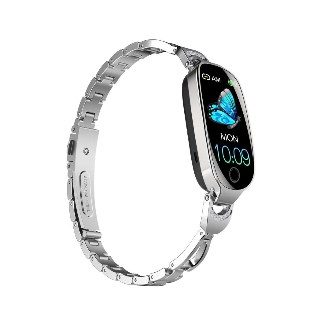 Rainbuvvy F81 Fashion Sports Smartwatch 1.1inches LCD Screen IP67 Waterproof Android OS Long Standby Stylish Smart Bracelet