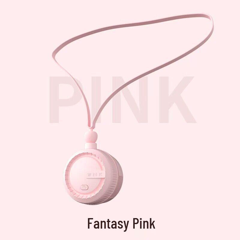 

New USB Rechargeable Neck-Hanging Mini Fan with Foldable Design for Strong Wind Power Standard