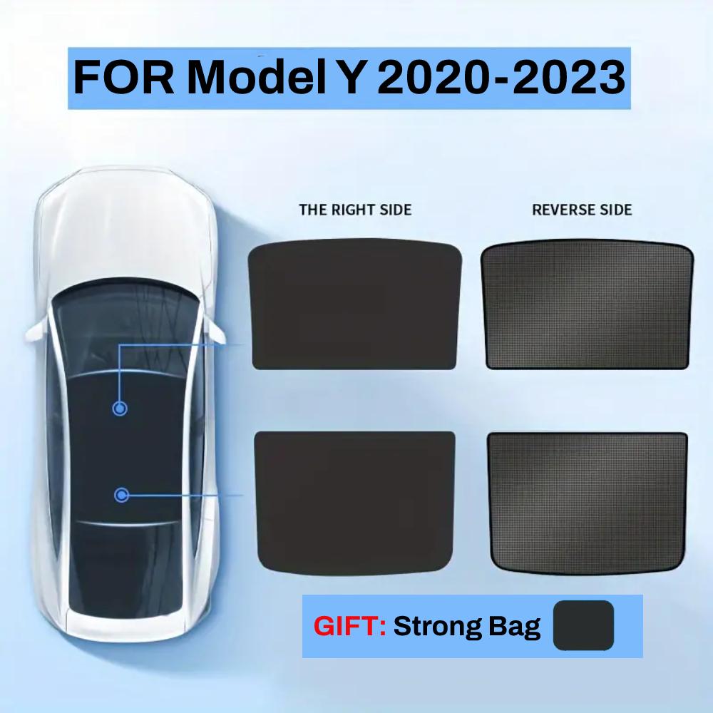 For Tesla Model 3 Model Y Car Windshield Sunshade Cover Front Window Sun Shade Visor Auto Interior Accessories UV Protection