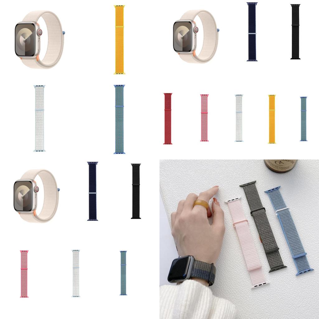 Apple Watch Nylon Sport Strap With Secure Hook And Loop Models