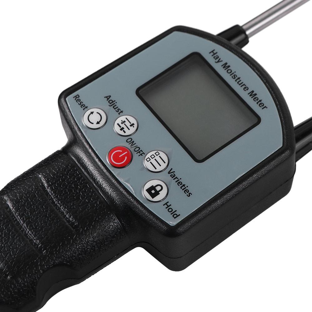 Real-Time Monitoring Portable Hay Moisture Meter With Probe Digital Hay Moisture Meter  For Farmers