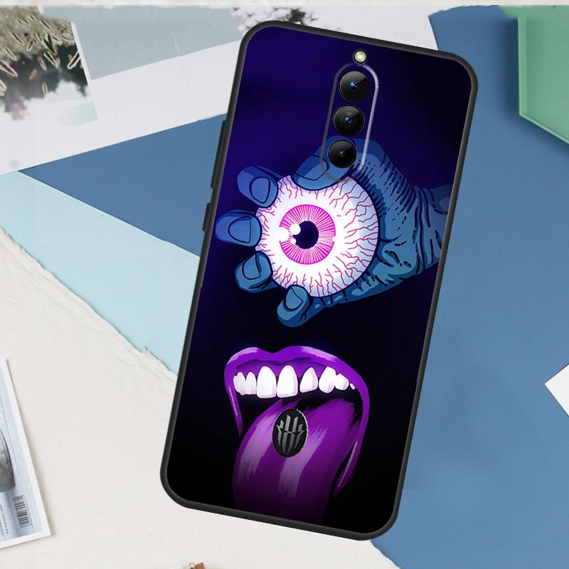 Hands with eyes Case For ZTE Nubia Red Magic 11 10 9 8 8S 9S 10S Pro Plus 6 7 6S 7S Pro 5G 6R 10 Air Cover
