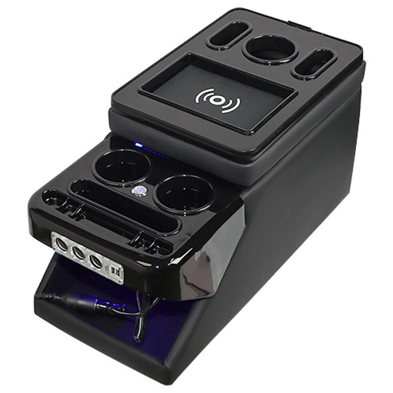 Volkswagen Caravelle/Multivan T5 T6 Luxgen Armstöd Förvaringslåda