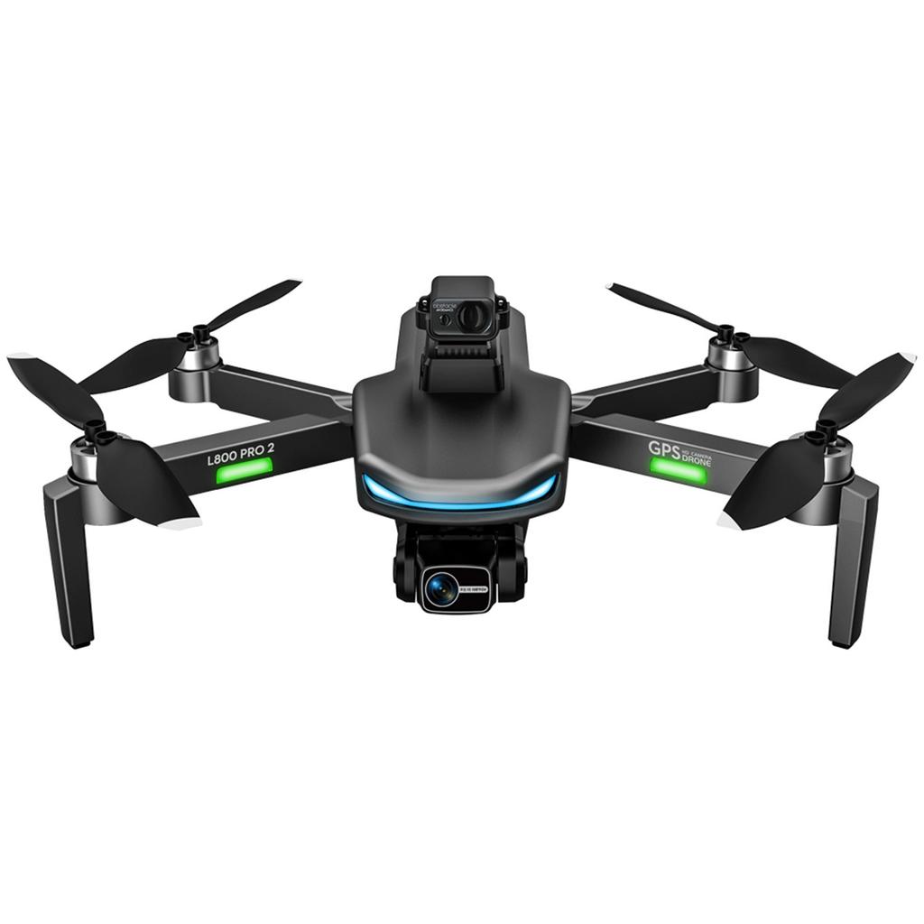 L800 Pro 2 RC Drone GPS 4K 25fps HD  Camera 3-Axis Gimbal Brushless Obstacle Avoidance Portable RC Quadcopter Helicopter