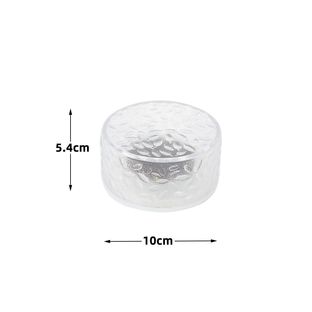 Waterproof Solar Outdoor Villa Courtyard Lamp: Ice Brick Design for Gardens and Balconies