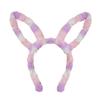 Weihnachts-Festival Stirnband Hasenohrform Haarreif Plüsch Kopfschmuck Osterparty Cosplay Stirnband für Erwachsene Unisex