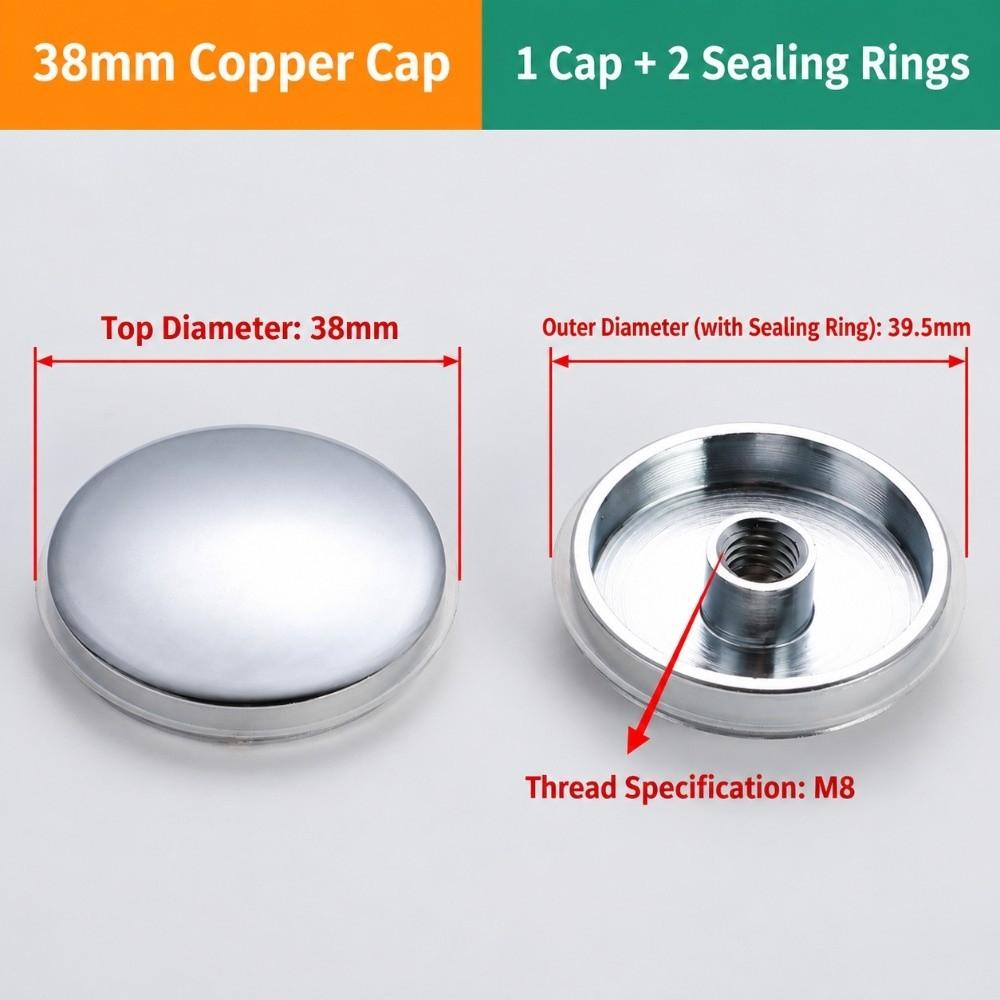 Copper Sink Drain Stopper Pop-up Pop-up Drain Plug New Basin Drain Stopper for Wash Basin