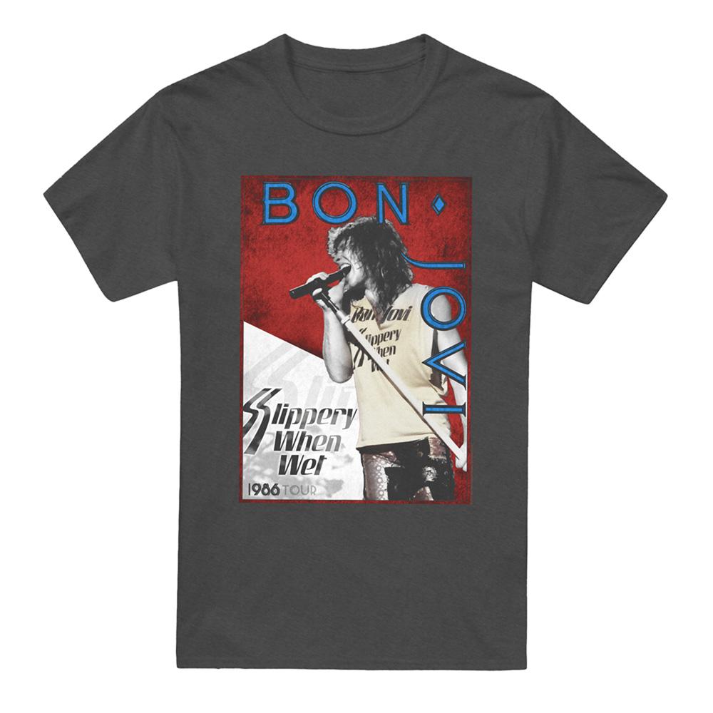 Bon Jovi Unisex Adult 86 Tour T-Shirt