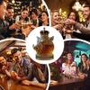 Whiskey Decanter Glass Animal Head Jug Wine Decanter Wild Boar Bottle Ornament Glass Whiskey Bottle Office Home Decor