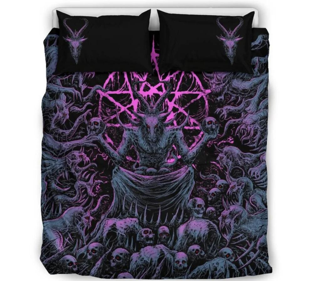 

Комплект из 3 предметов пододеяльника Silver Skull Pile - пододеяльник с черепом - постельное белье с черепом - покрывало с черепом - комплект постельного белья с черепом 70x133cm 2pcs