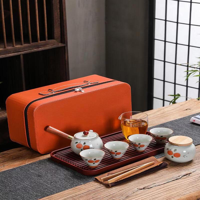 Chaxun Ge Kiln Gongfu 12-Piece Tea Set