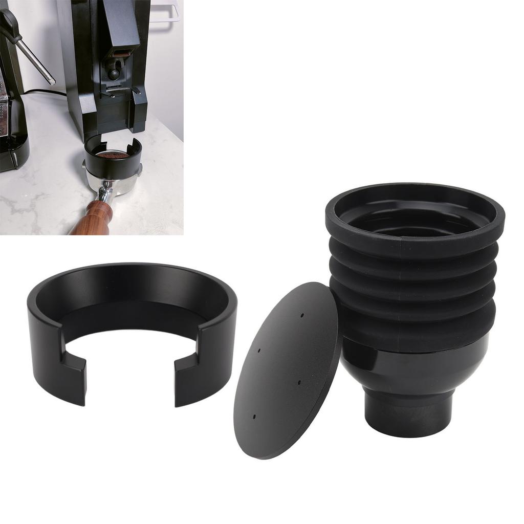 Coffee Grinder Single Dose   for MMG Grinder 2 in 1 Function Coffee Grinder Blowing Bean Bin with Silicone Bellow 58mm Coffee Dosing