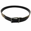 Great GUCCI belt Silver pin buckle beige leather mens Used