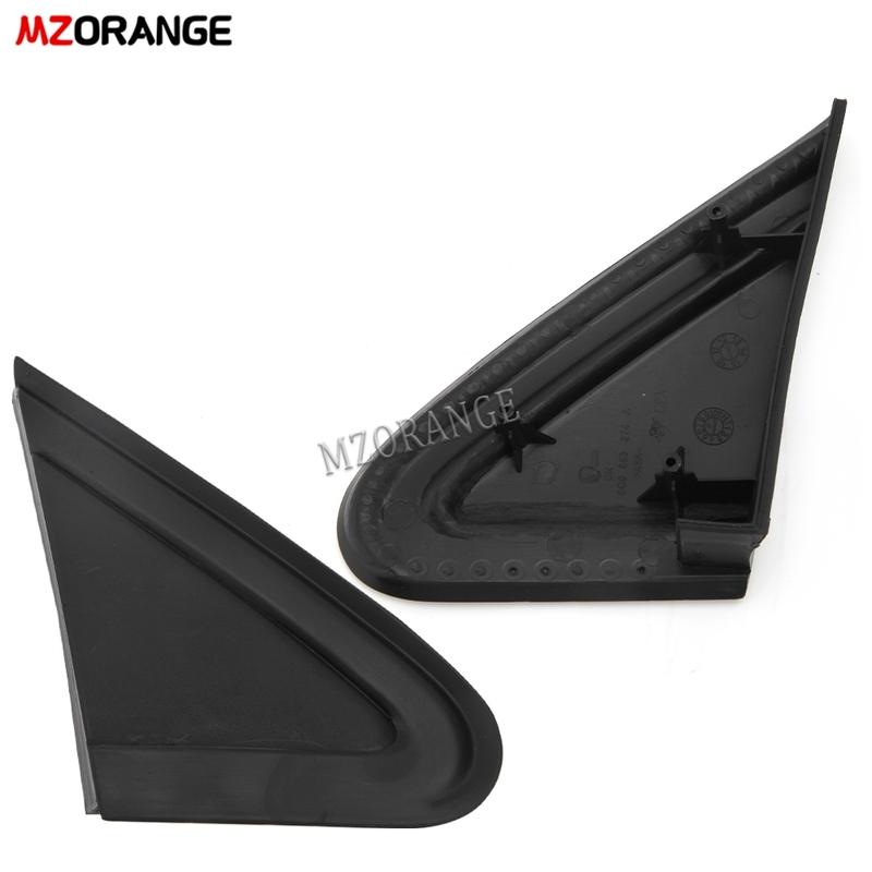 Side Mirror Cover Trim Cap For VW Polo 9N MK4 2005 2006 2007 2008 2009 2010 Hatchback Triangle Door Wing Mirror Cars Accessories