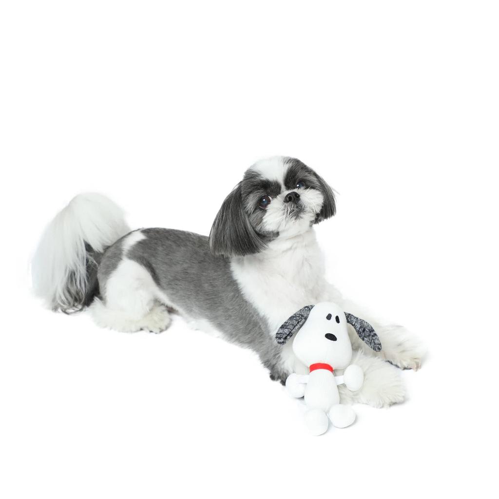 Peanuts PEANUTS Snoopy knit toy with sounds for dogs