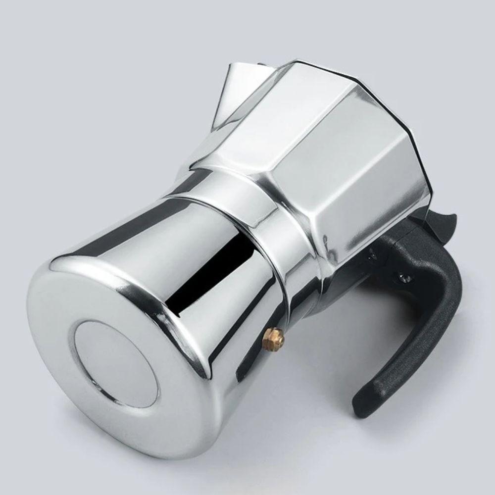 150/300 ML Octagonal Mocha Pot Shock-resistant Espresso Maker Pot Induction Cooker